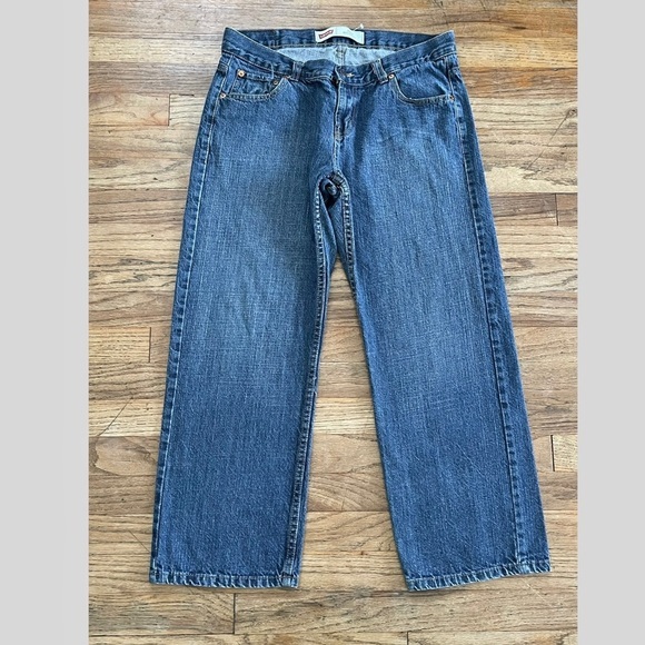 Levi's 550 Jeans Youth Size 12 Husky Relaxed Straight Fit 100%Cotton - Picture 3 of 8